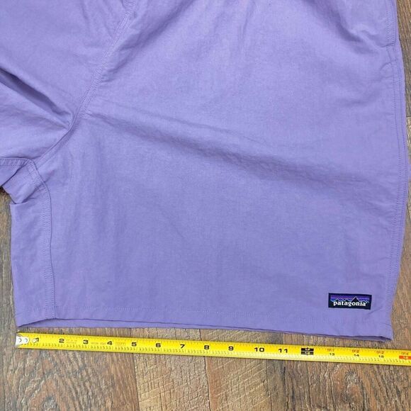 Patagonia Women’s Baggies Longs 7” Inseam Shorts Lavender Light Purple XXL 57035 - Picture 9 of 10